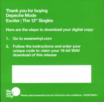 8LP/Coffret Depeche Mode: Exciter | The 12" Singles LTD | NUM | DLX