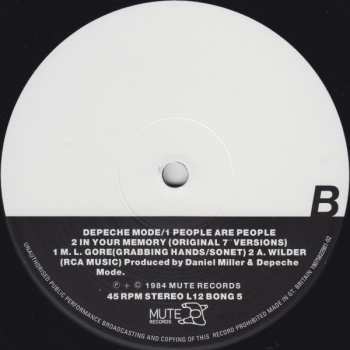 6LP/Coffret Depeche Mode: Some Great Reward | The 12" Singles LTD | NUM | DLX