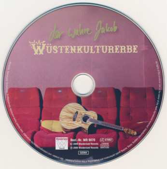 CD Der Wahre Jakob: Wüstenkulturerbe