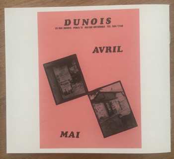 4CD/Coffret Evan Parker: Topographie Parisienne (Dunois, April 2nd, 3d & 4th, 1981)