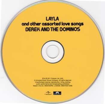 CD Derek & The Dominos: Layla And Other Assorted Love Songs