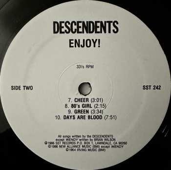 LP Descendents: Enjoy!