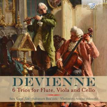 CD François Devienne: 6 Trios For Flute, Viola And Cello