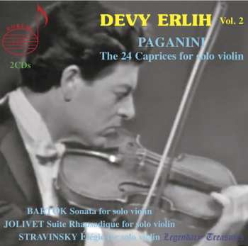 Album Igor Stravinsky: Vol. 2: The 24 Caprices For Violin Solo / Sonata For Solo Violin / Suite Rhapsodique For Solo Violin / Elégie For Solo Violin