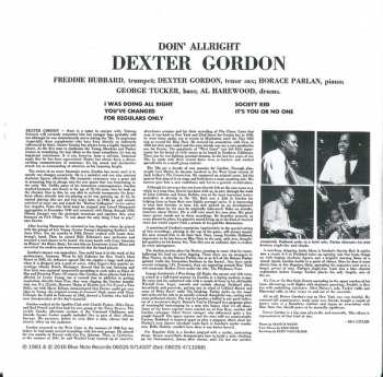 5CD/Coffret Dexter Gordon: 5 Original Albums