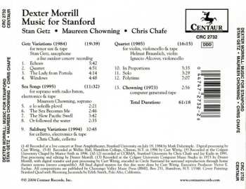 CD Stan Getz: Music For Stanford