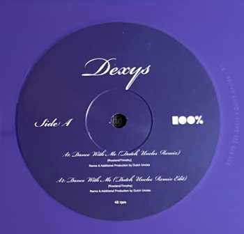 LP Dutch Uncles: Dance With Me (Dutch Uncles Remix) CLR