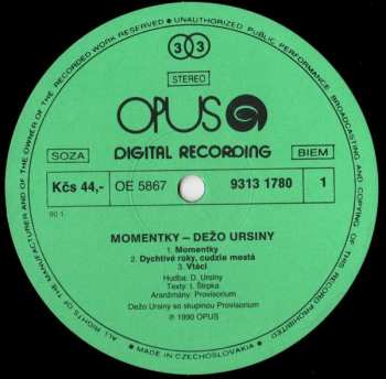 LP Dežo Ursiny: Momentky