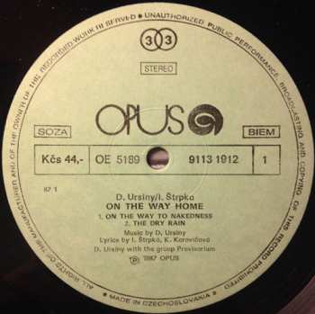 LP Dežo Ursiny: On The Way Home