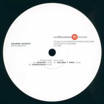 LP Dharma Quintet: Mr Robinson LTD