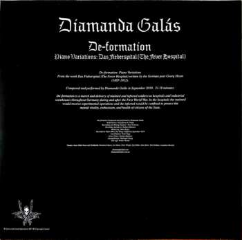 LP Diamanda Galás: De-formation: Piano Variations LTD