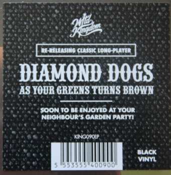 LP Diamond Dogs: As Your Greens Turn Brown
