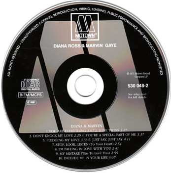 CD Marvin Gaye: Diana & Marvin