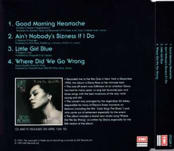 CD Diana Ross: Diana Ross Live - Stolen Moments: The Lady Sings...Jazz And Blues