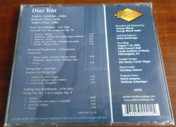 CD Ludwig van Beethoven: Serenade In C For String Trio, Op. 10 / String Trio / Fantasia For String Trio / String Trio No. 1 In G Major, Op. 9