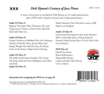 5CD/DVD/Coffret Dick Hyman: Dick Hyman's Century of Jazz Piano
