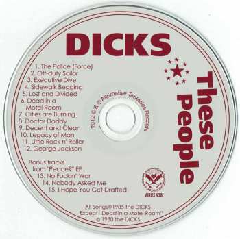 CD Dicks: These People
