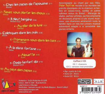2CD Didier Sustrac: Au Pays Des Papas - Chansons Enfantines En Bossa 