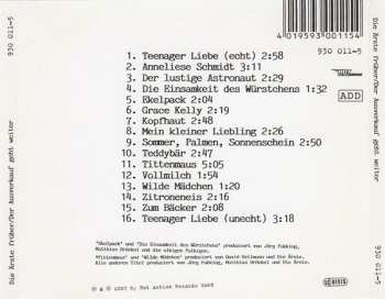 CD Die Ärzte: Die Ärzte Früher! (1982-'83) Der Ausverkauf* Geht Weiter!