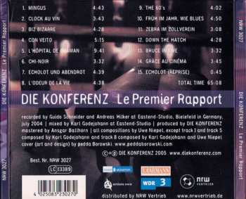 CD Die Konferenz: Le Premier Rapport