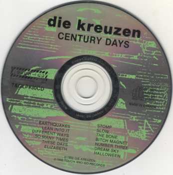 CD Die Kreuzen: Century Days