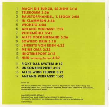 CD Die Sterne: Wichtig + Fickt Das System EP
