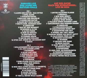 3CD Die Toten Hosen: Zuhause Live: Das Laune Der Natour-Finale + Auf Der Suche Nach Der Schnapsinsel: Live Im SO36