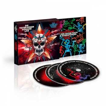 3CD Die Toten Hosen: Zuhause Live: Das Laune Der Natour-Finale + Auf Der Suche Nach Der Schnapsinsel: Live Im SO36