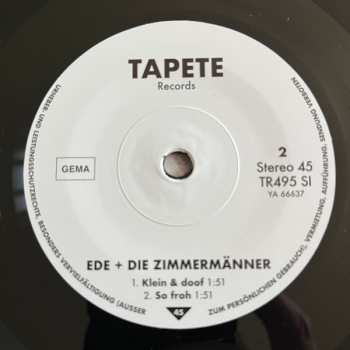 LP/SP Die Zimmermänner: Die Zimmermänner Spielen Skafighter LTD | NUM