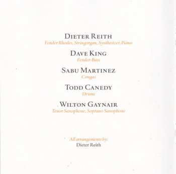 CD Dieter Reith: Knock Out