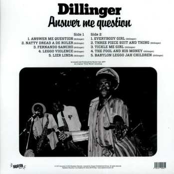 LP Dillinger: Answer Me Question