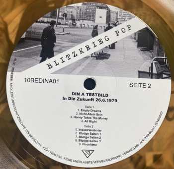 LP/Coffret Din A Testbild: In Die Zukunft, 29.06.1979 LTD | NUM | CLR