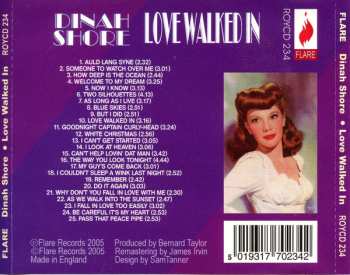 CD Dinah Shore: Love Walked In