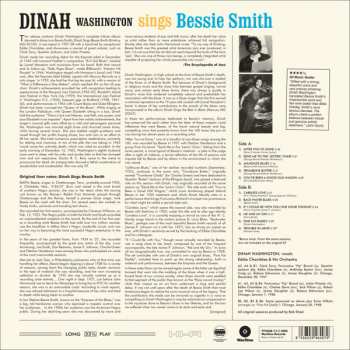 LP Dinah Washington: Dinah Sings Bessie Smith