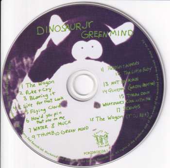 4CD/Coffret Dinosaur Jr.: Puke + Cry – The Sire Years 1990-1997