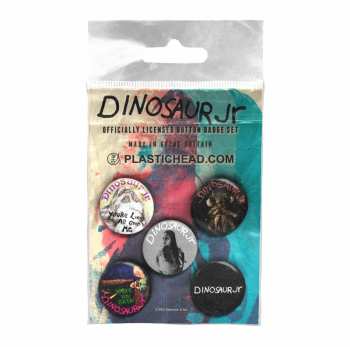 Merch Dinosaur Jr.: Ensemble de plaques Albums 1987-1992 Button Badge Set