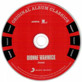5CD/Coffret Dionne Warwick: Original Album Classics