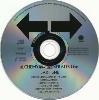 2CD Dire Straits: Alchemy - Dire Straits Live