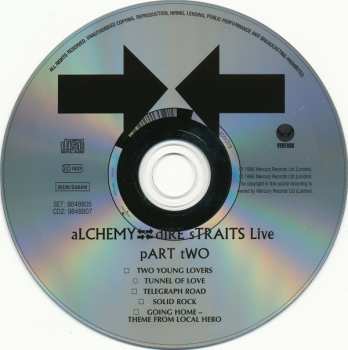 2CD Dire Straits: Alchemy - Dire Straits Live