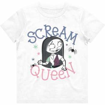 Marchandises Disney: Dětské Girls Tričko The Nightmare Before Christmas Scream Queen 11-12 let