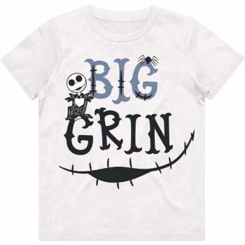 Merch Disney: T-shirt pour enfants The Nightmare Before Christmas Big Grin