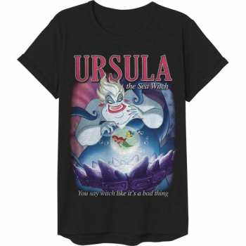 Merch Disney: T-shirt Little Mermaid Ursula Homage