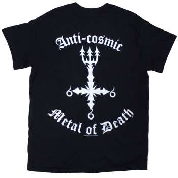 Marchandises Dissection: Dissection Unisex T-shirt: Storm Of The Light's Bane (black) (back Print) (small) S