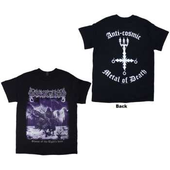 Marchandises Dissection: Dissection Unisex T-shirt: Storm Of The Light's Bane (black) (back Print) (small) S