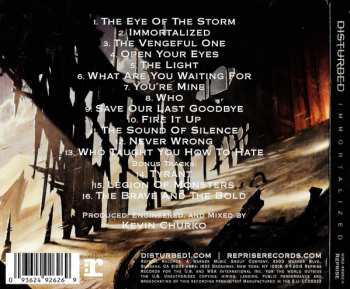 CD Disturbed: Immortalized DLX | DIGI