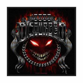 Merch Disturbed: Décoration Chrome Smiley