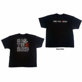 Marchandises Disturbed: Tričko Are You Ready?  S