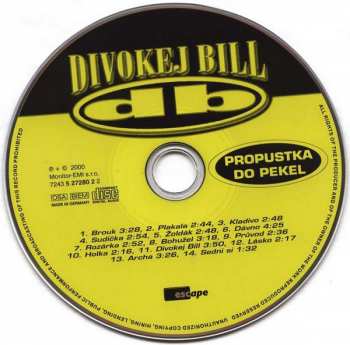 CD Divokej Bill: Propustka Do Pekel