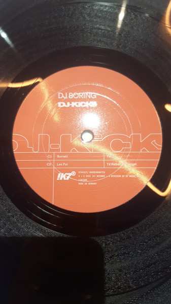 2LP DJ Boring: DJ-Kicks