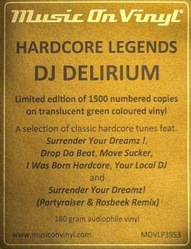 LP DJ Delirium: Hardcore Legends CLR | LTD | NUM